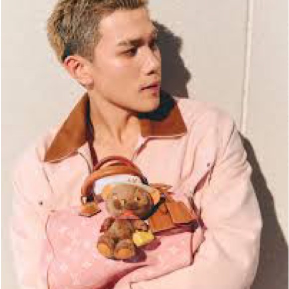 LV Louis Bear Bag Charm Brown Cowboy - Picture 2 of 10